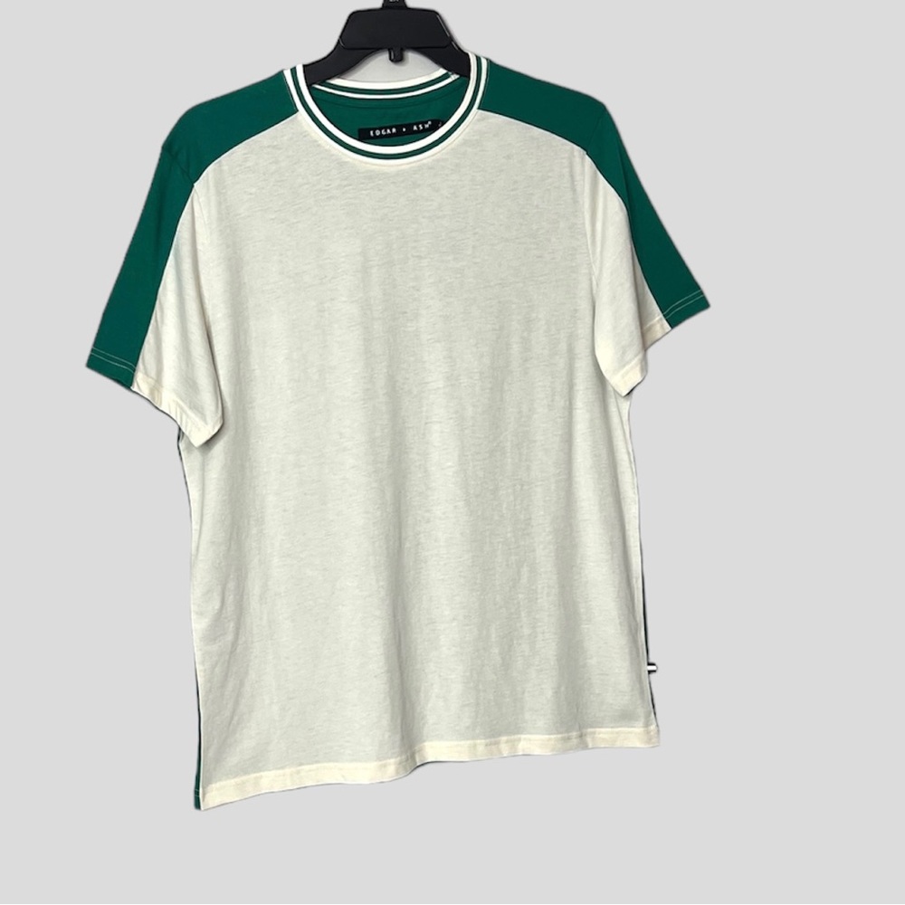 New Men’s SS Front And Back T Shirt New With Tag Size Large